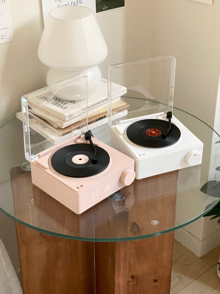 レコードプレーヤー風 bluetoothスピーカー おしゃれ 可愛い 韓国
