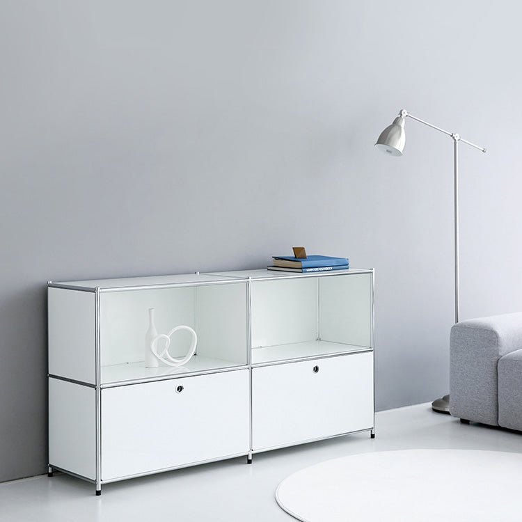 MARKET B モジュールタイプ ストア ホワイト 2扉 収納ラック MARKET B