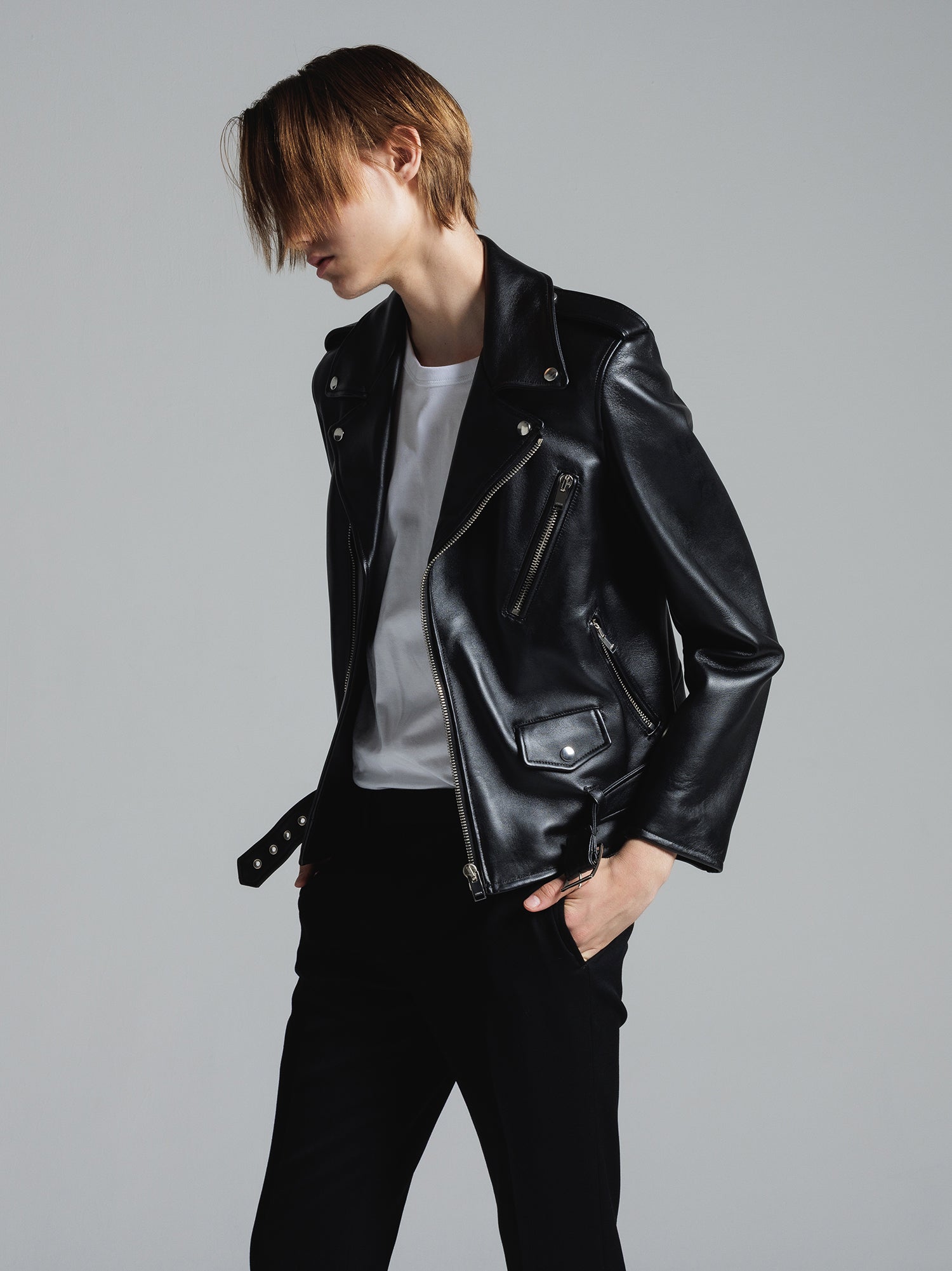 LAMB LEATHER W-RIDERS JACKET | ラムレザーダブルライダース