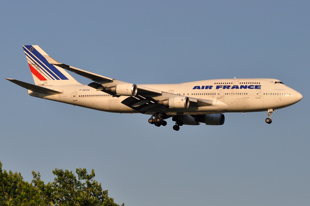 Air France (AF) - Boeing 747-400 - F-GEXA - John F. Kenned… | Flickr
