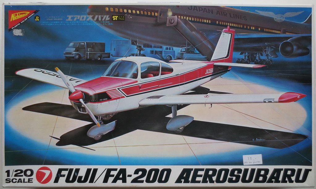 Fuji FA-200, 1/20 Nichimo - Works in Progress - Large Scale Planes