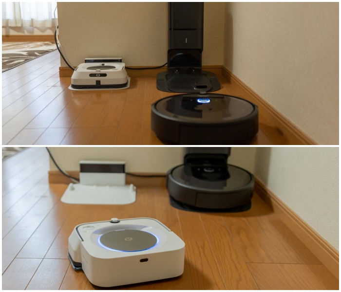 ルンバ×ブラーバ×人間＝幸福感MAX！「アイロボット ブラーバジェットm6