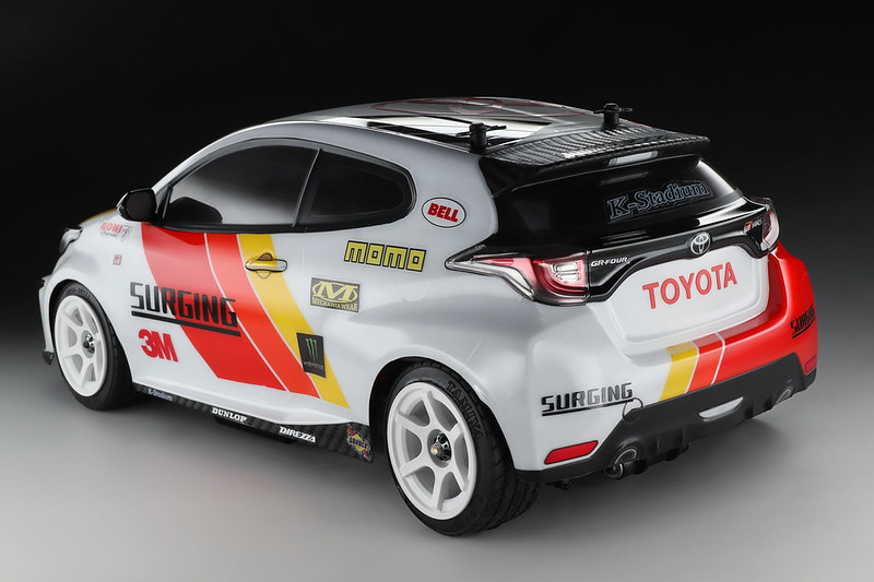 タミヤ 1/10 電動RCカーシリーズ トヨタ GRヤリス (M-05シャーシ) 塗装