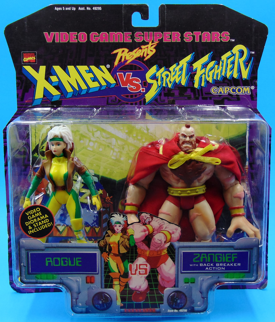 マーベル vs カプコン フィギュア セイバトゥースvsケン トイビズ