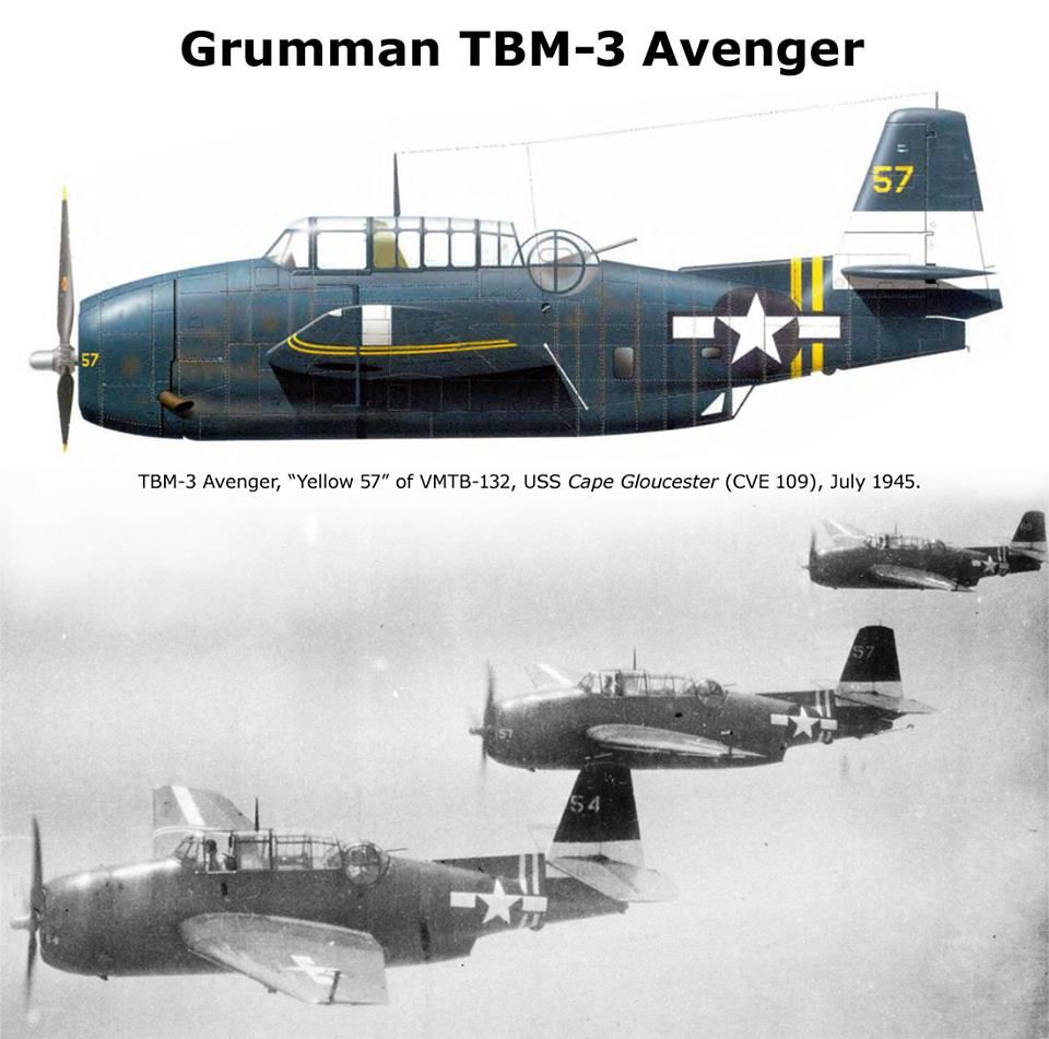 TBM-3 Avenger, Trumpeter 1:32, VMTB-132 - Works in Progress