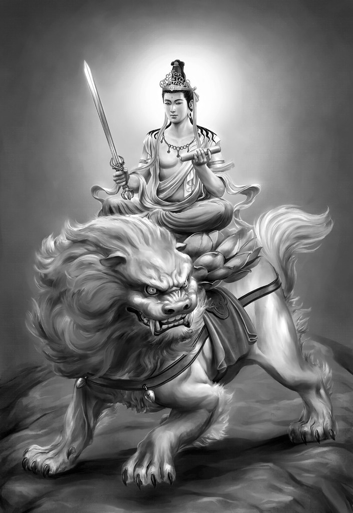 文殊菩薩」 | 『カッコいいほとけ』（早川いくを著／幻冬舎） Book