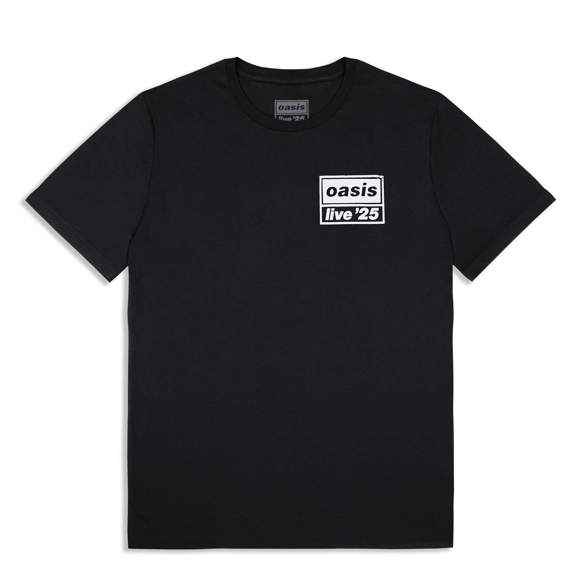 Oasis Live Official Tシャツ Logo BLACK L Oasis Live-25 Tour T