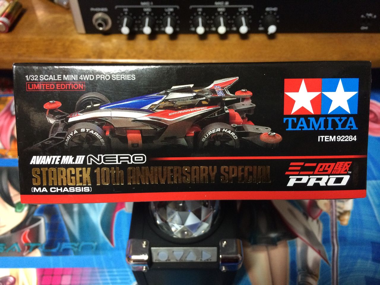 ちょっとレアなミニ四駆「アバンテ Mk.III ネロ STARGEK 10th