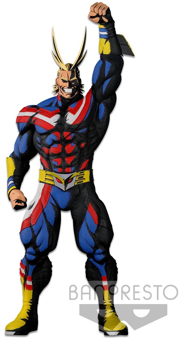 ヒロアカ 一番くじ SMSP オールマイト 04 二次元彩色 フィギュア