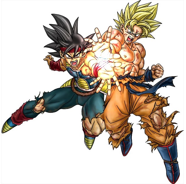 ドラゴンボール】孫悟空&バーダック 親子かめはめ波リペイント 激レア