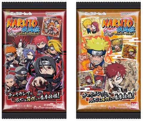 NARUTO-ナルト- 疾風伝 忍界シールウエハース vol.4 全36種 シール画像