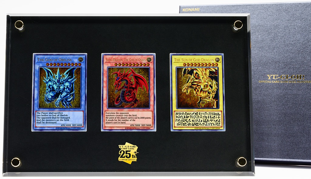 遊戯王OCG「三幻神」スペシャルカードセット（ステンレス製