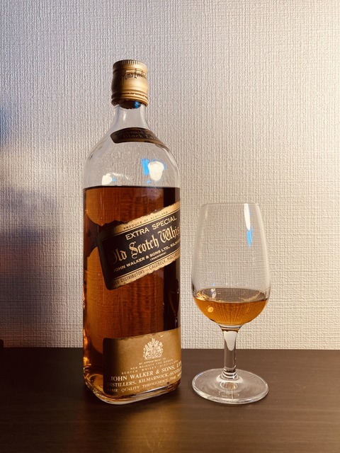 ジョニーウォーカー ブラックラベル 古酒1970年代 白紋章 古酒1970年代