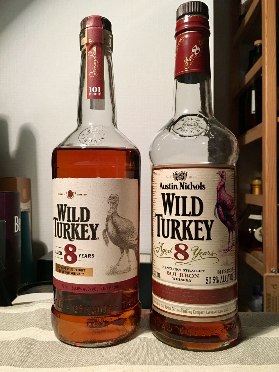 未開封ワイルドターキー 8年 旧ボトル 未開封 WILD TURKEY 8年