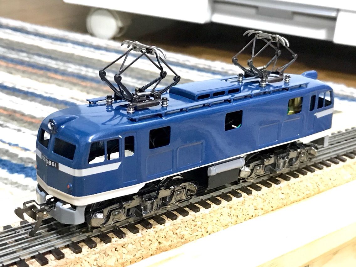 セットのED58をレストアする。 : 愛犬クマの鉄道模型製作備忘録