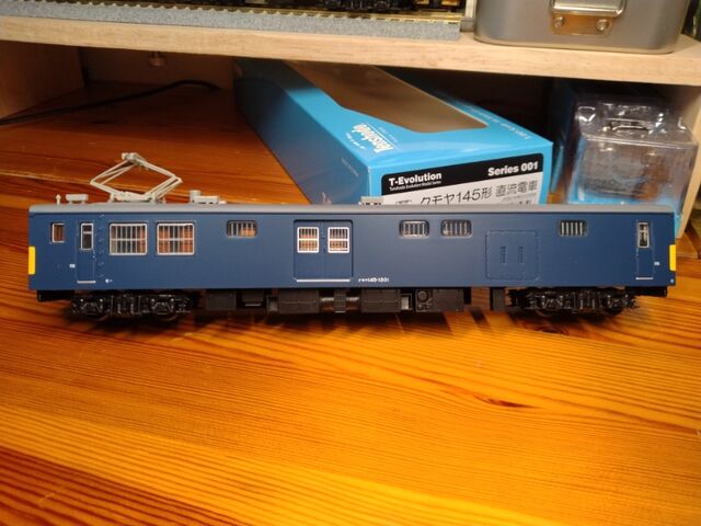 天賞堂 T-Evolution クモヤ145形 : クローゼットの中の鉄道模型