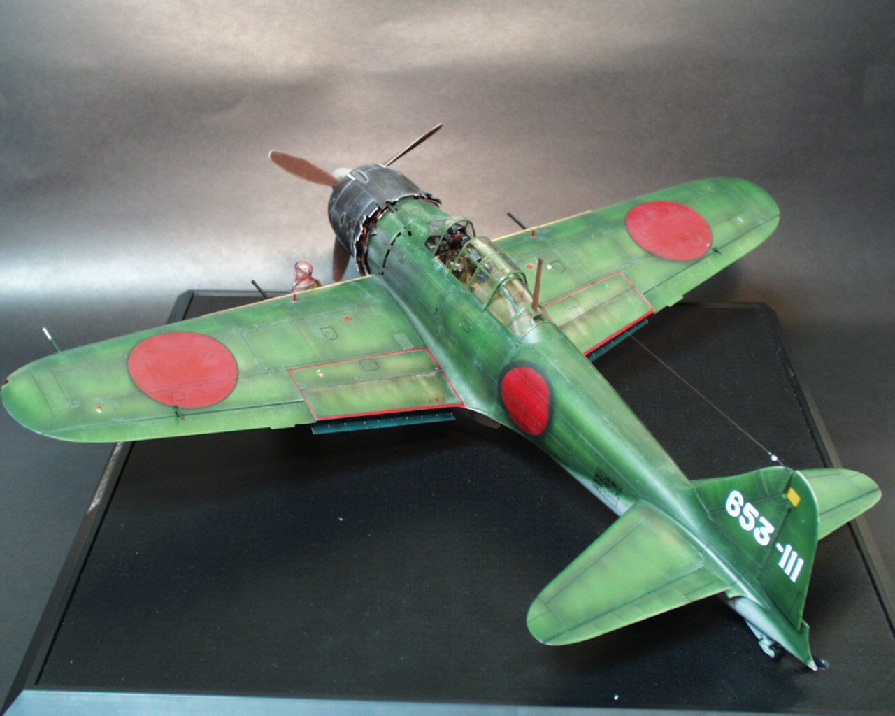 タミヤ1/32 零戦52型 : 模型好きの御本尊たち