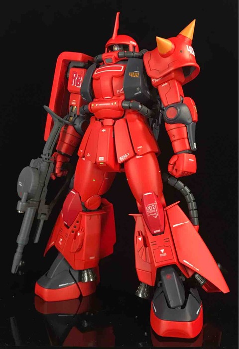 MG ジョニー・ライデン専用ザク ver.2.0 製作 塗装 その三（完成