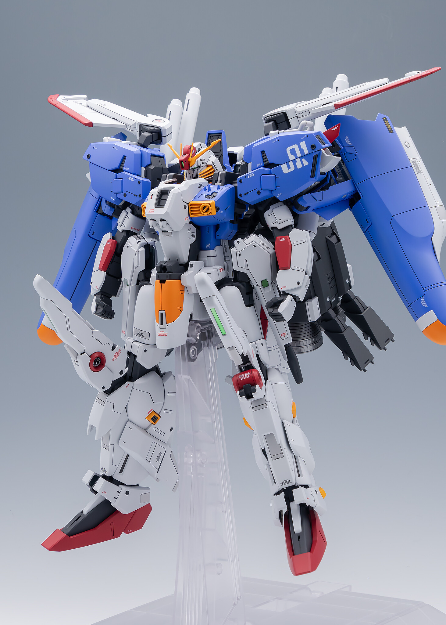 MG Ex-Sガンダム（タスクフォースα Ver.）（月刊ホビージャパン掲載