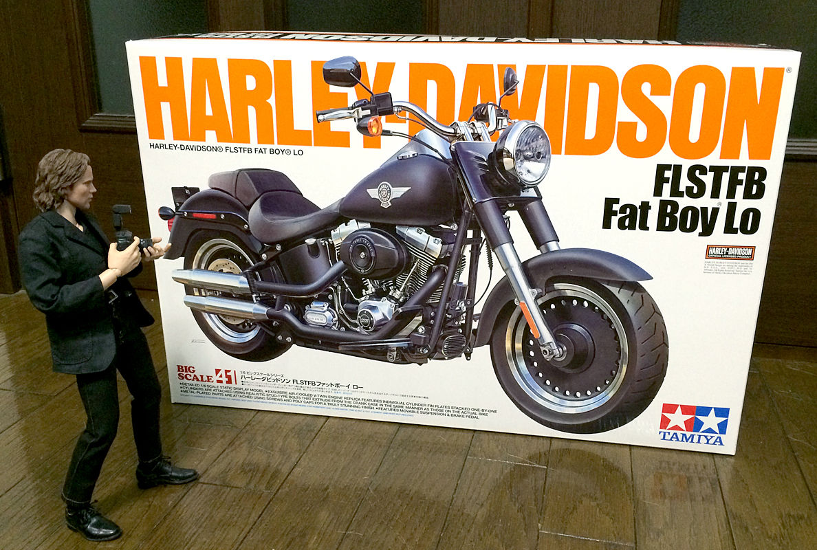 ハーレー ファットボーイ 1/6 プラモデル タミヤ 1/6 Harley-Davidson