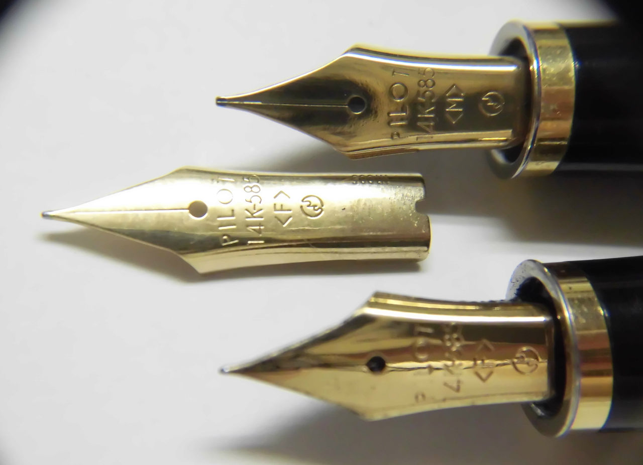 PILOT CUSTOM 14K-585 ＜F＞ : 万年筆おやじの備忘録