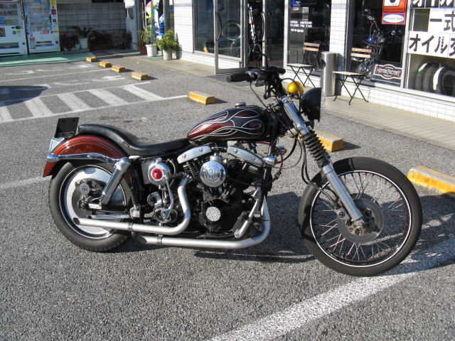 ハーレーダビッドソン ショベル FXE スーパーグライド タンク ゴキタン