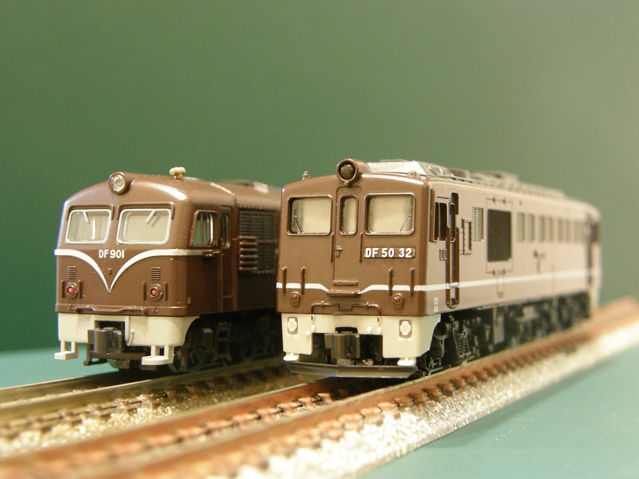 国鉄 トミックス DF50ディーゼル機関車 茶色 DF50形ディーゼル機関車