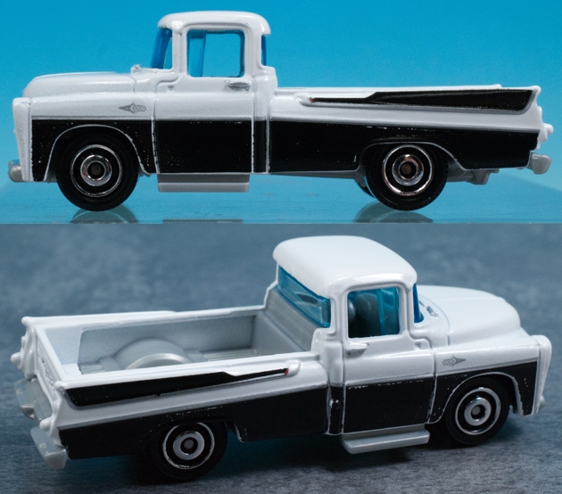 レビュー マッチボックス 1957 ダッジ スウェップサイド ピックアップ