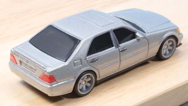 レビュー ホットウィール メルセデス・ベンツ 500 SEL（ワイルド