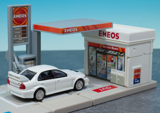 レビュー トミカタウン ガソリンスタンド ENEOS : ミニカー沼