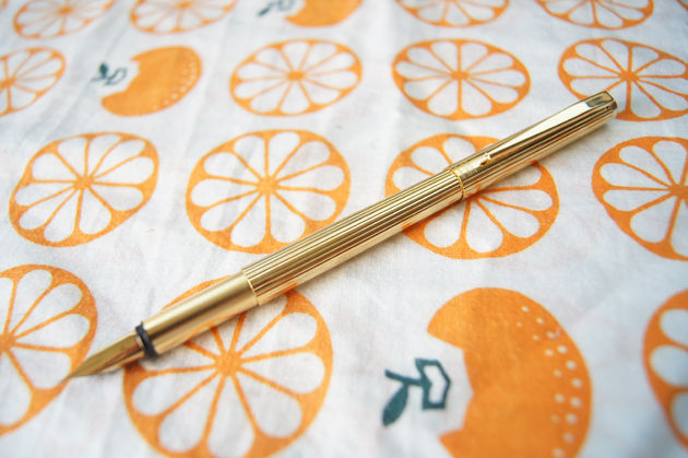 モンブラン「ノブレス No.1147 金張り 万年筆」レビュー : テーゲー