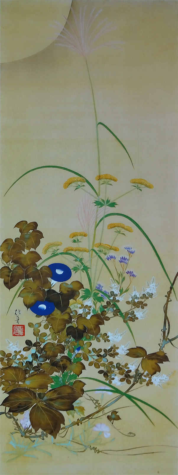 酒井抱一の細密描写｜燕子花から秋草図｜江戸琳派の芸術 : クラシック