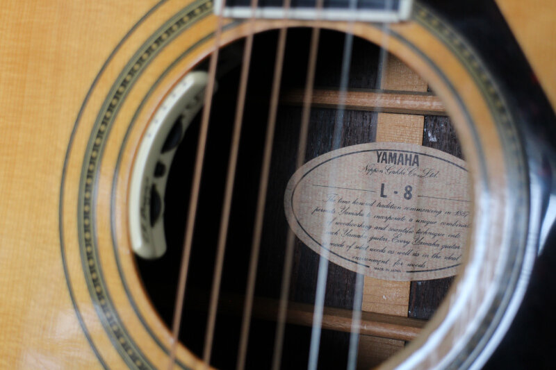 ヤマハL-8にL.R Baggs Anthemを載せる : おろかなるひとり言