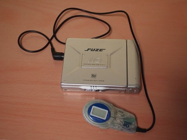 FUZE MDポータブルプレーヤー MD-P1 を購入しました。 : アルバトンの