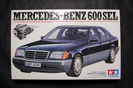 タミヤベンツ600SEL タミヤ1/24メルセデスベンツ600SEL 5000円