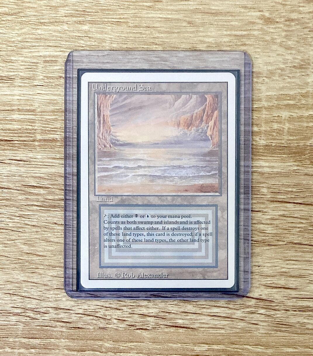 MTG Underground Sea 英語 リバイズド デュアルランド MTG Underground