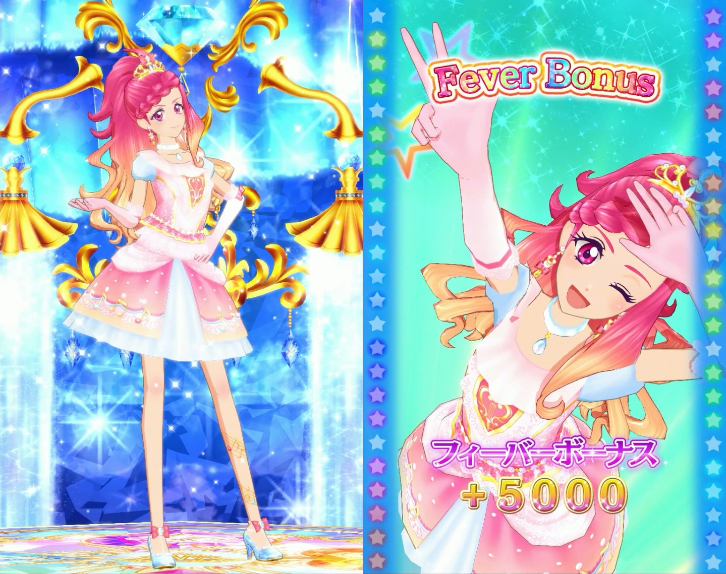 アイカツカード かがやきのジェエル3種セット ルーレット当選品 非売品