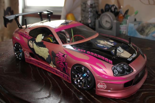 ラジコン 痛車 ボディ けいおん!! あずにゃん ＆ 澪 仕様 : 痛車RC