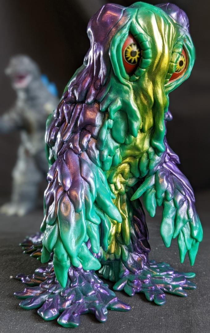 ヘドラセット「ゴジラ対ヘドラ」（Y・MSF）ソフビフィギュア4体