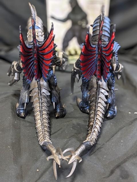 FWゴジラ＆ガイガン（公開年発売版）＋機龍（現行サイズ）バンダイ