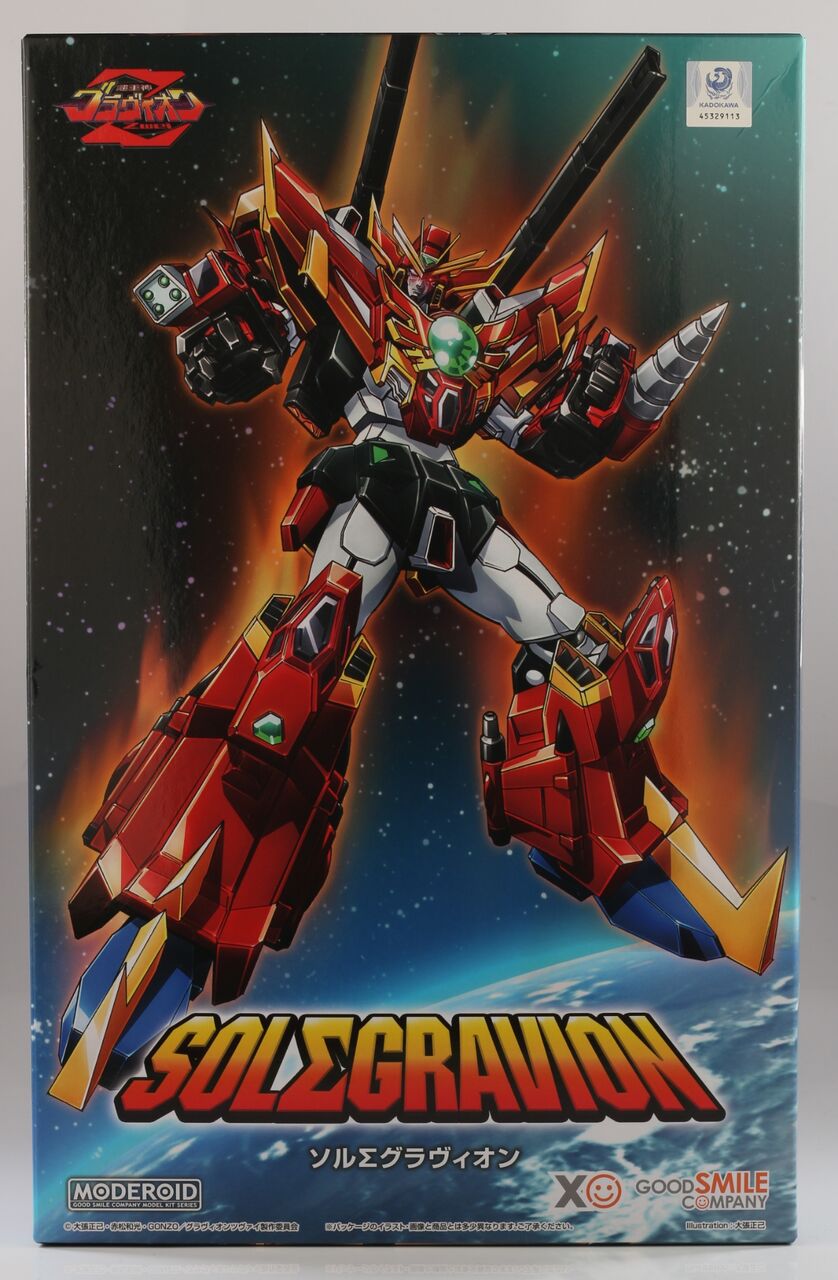 レビュー】MODEROID ソルΣグラヴィオン : dark's toy