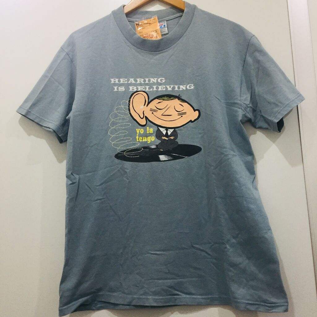T-SHIRT】00'S VINTAGE YO LA TENGO ヨラテンゴ 2001年 Tシャツ入荷