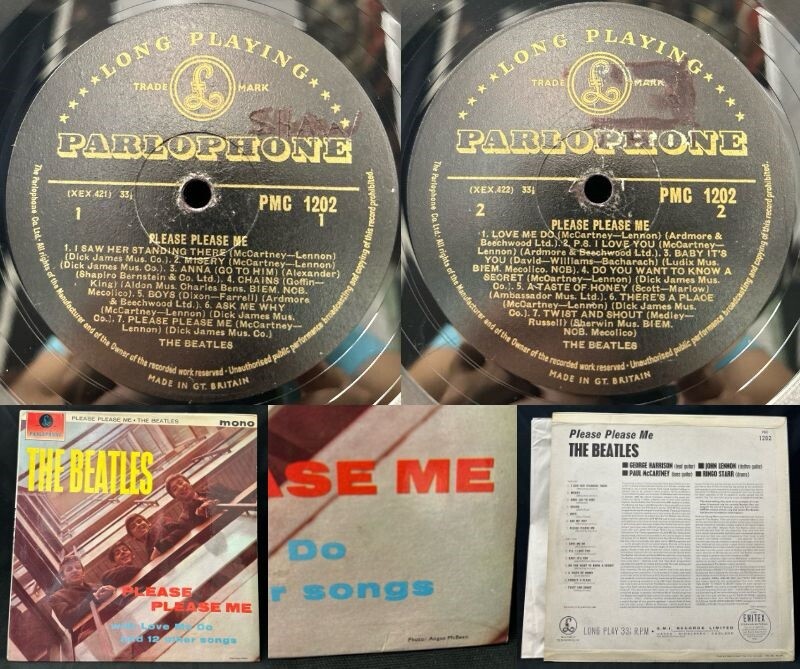 The Beatles レコードボックス 未開封と盾とプレート5枚 The Beatles