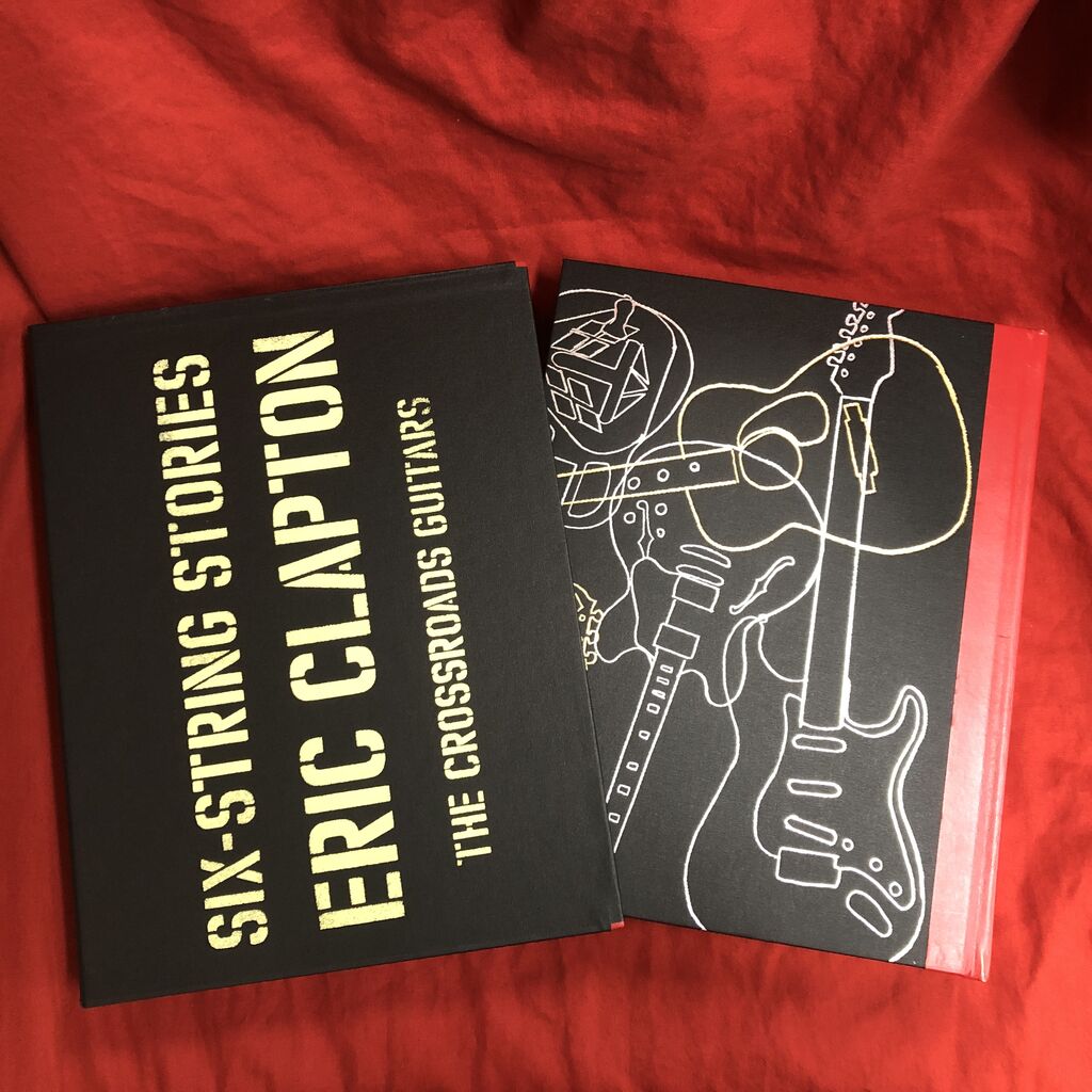 エリック・クラプトン直筆サイン入 ジェネシス出版豪華本『SIX-STRING