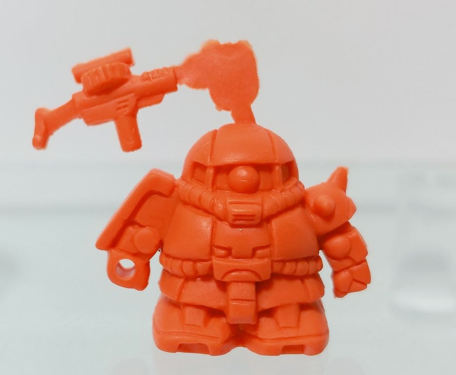 ガン消しのパーツの見分け方1 ザク系 パーツ 武器 違い SDガンダム