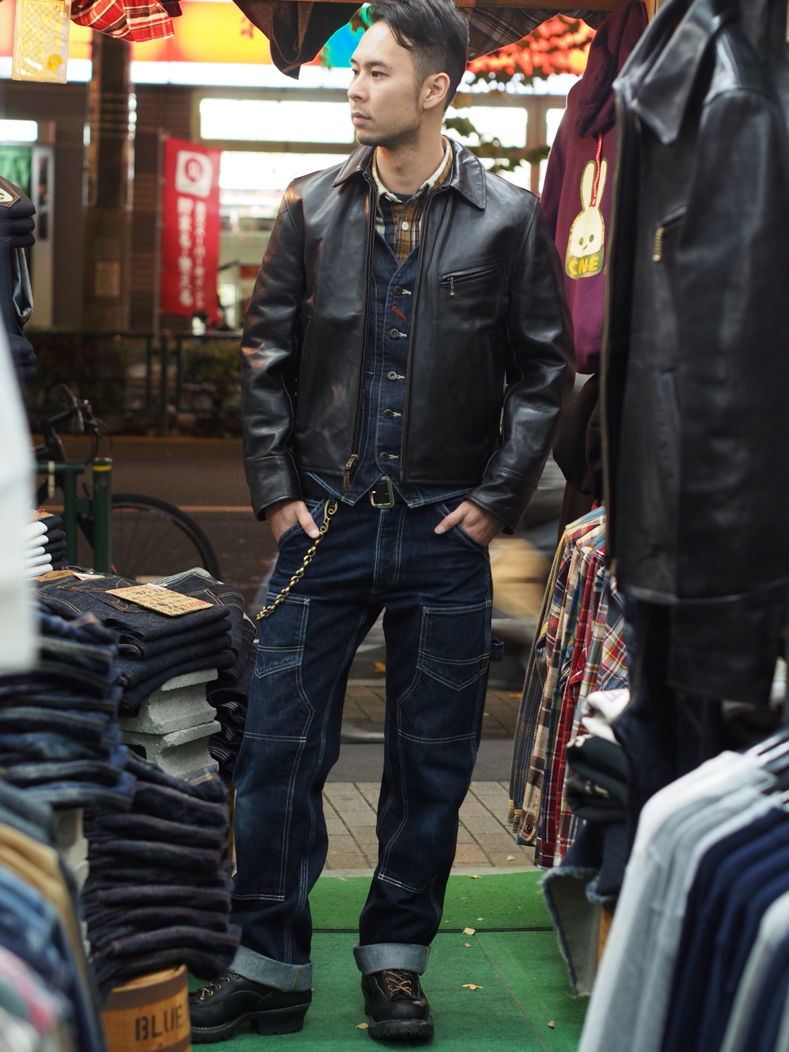 AERO LEATHER エアロレザー キムタク 木村拓哉着用モデル】エアロ