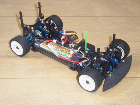 タミヤ フェラーリF430(TA-05シャーシ) ドリラジ(グリップタイヤ