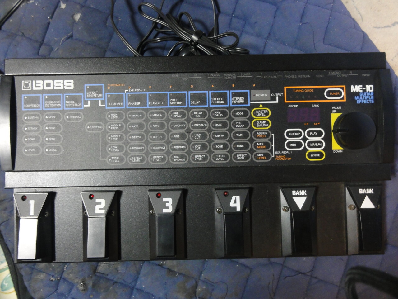 BOSS ME-8 エレキギターマルチエフェクター 動作確認済み BOSS ME-8を