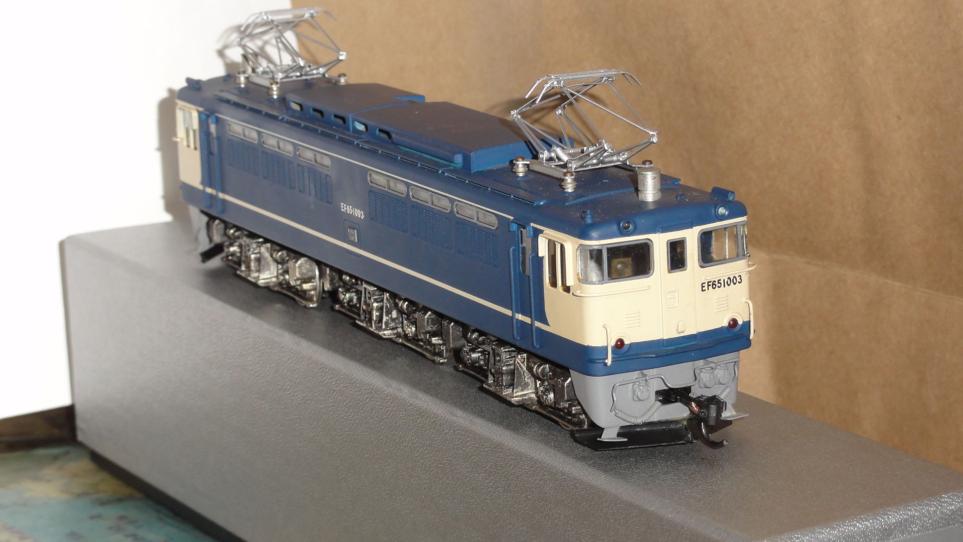 カツミ EF65電気機関車 車体 ktd24 HO 真鍮製 EF65 1000(車体