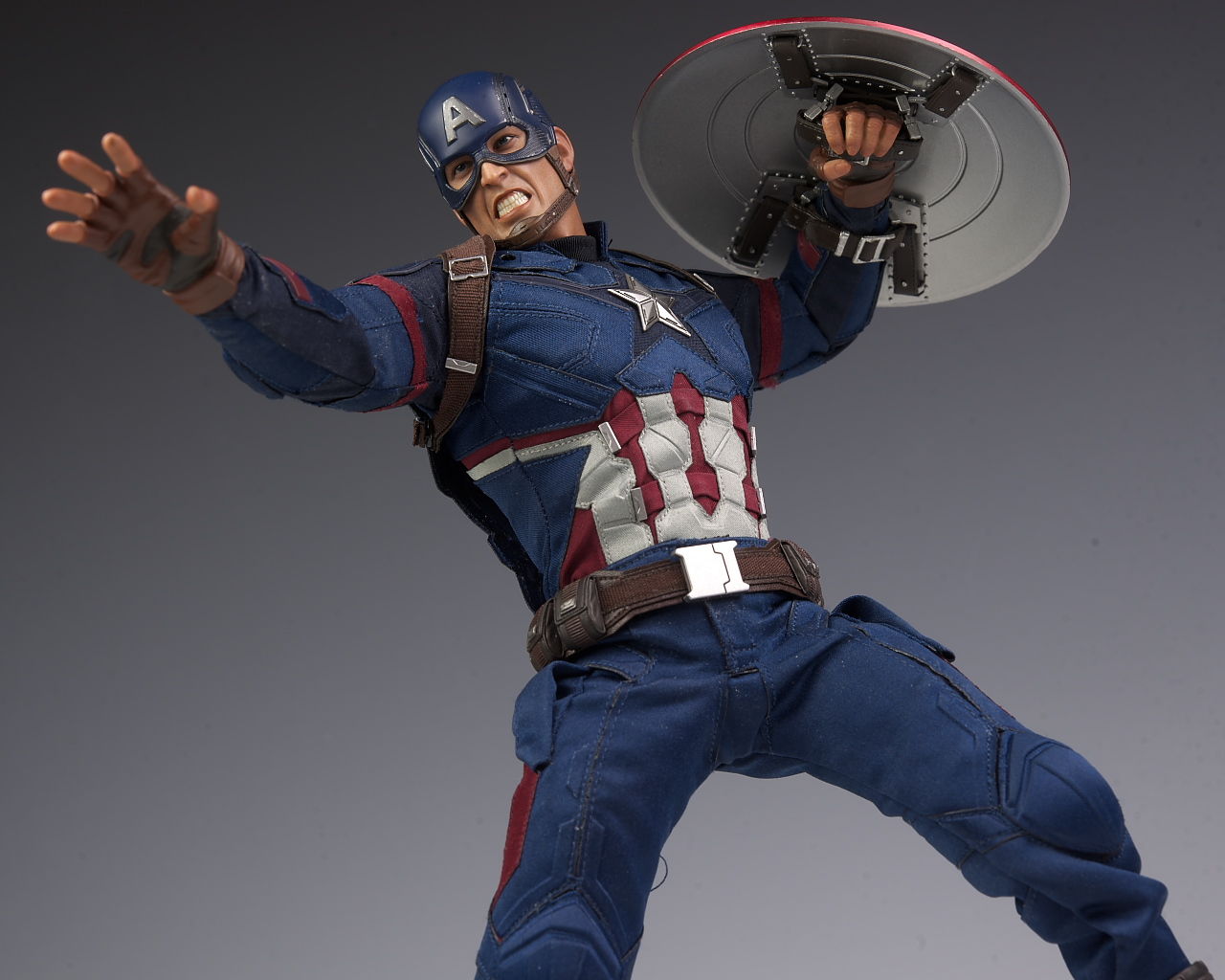 ホットトイズ】 ブラックパンサー シビル・ウォー／キャプテン